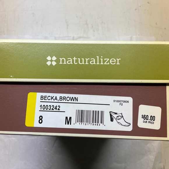 Naturalizer Becka Brown Wedged Boots 8 Brand NEW - Picture 7 of 8